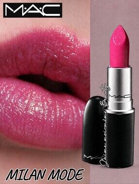 MAC Cosmetics Lustre Milan Mode Cool Vibrant Pink Multi Pearl Frost Finish NEW